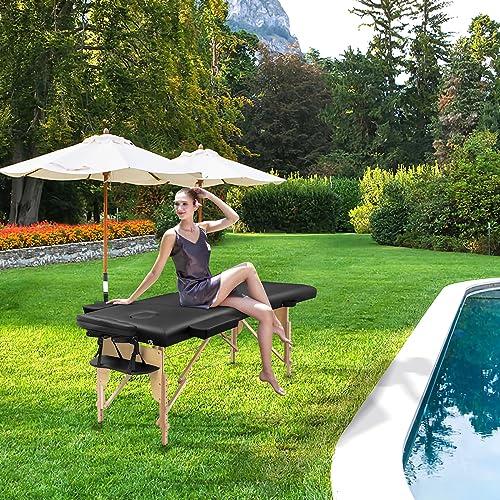 FlamingoCasa Massage Table Portable lash Bed: A Folding spa Bed for Physical Therapy-Esthetician Tattoo Bed