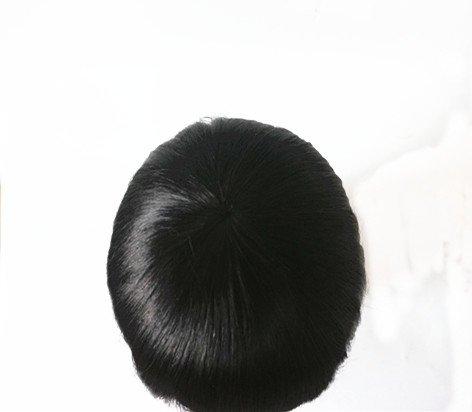 Enoya Enoya Human Hair Bob Wigs with Bangs Brazilian Straight Machine Made Glueless Short Wigs (12\" Straight #1)