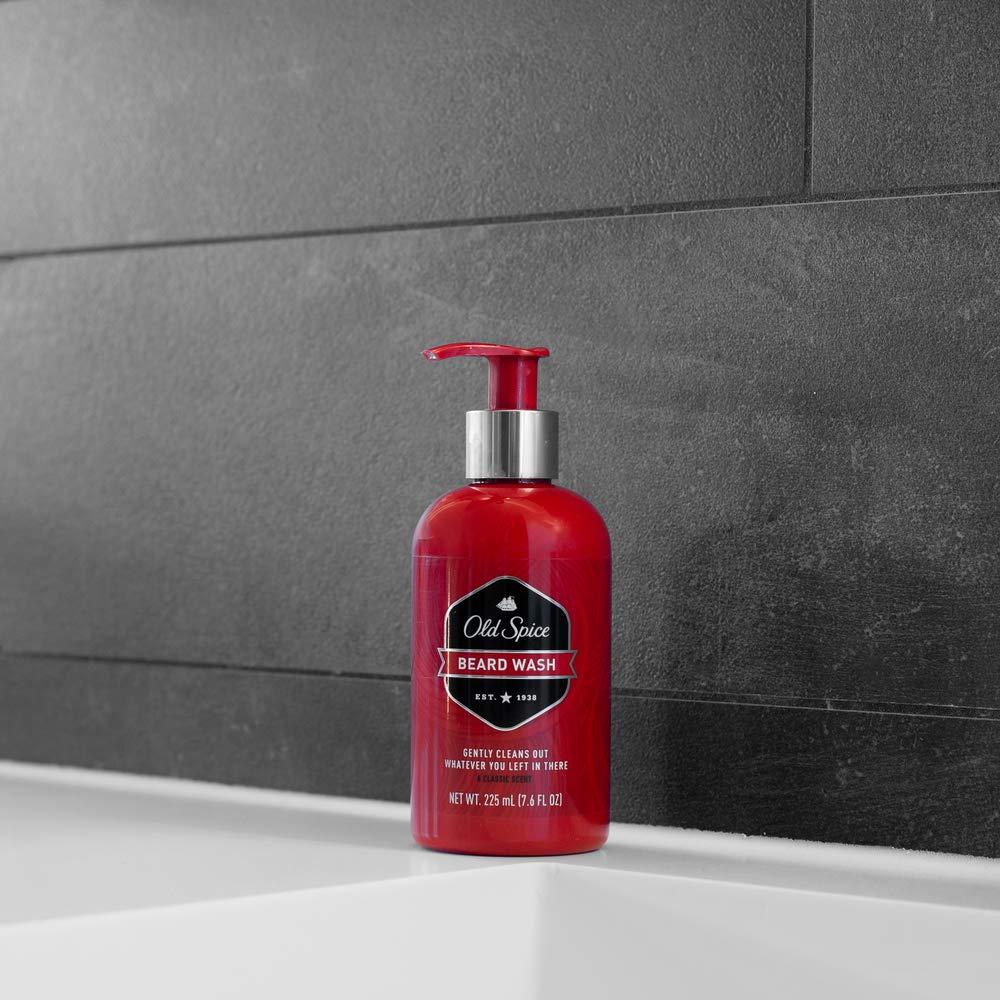 Old Spice Old Spice, Beard Wash, Shampoo for Men, 7.6 fl oz