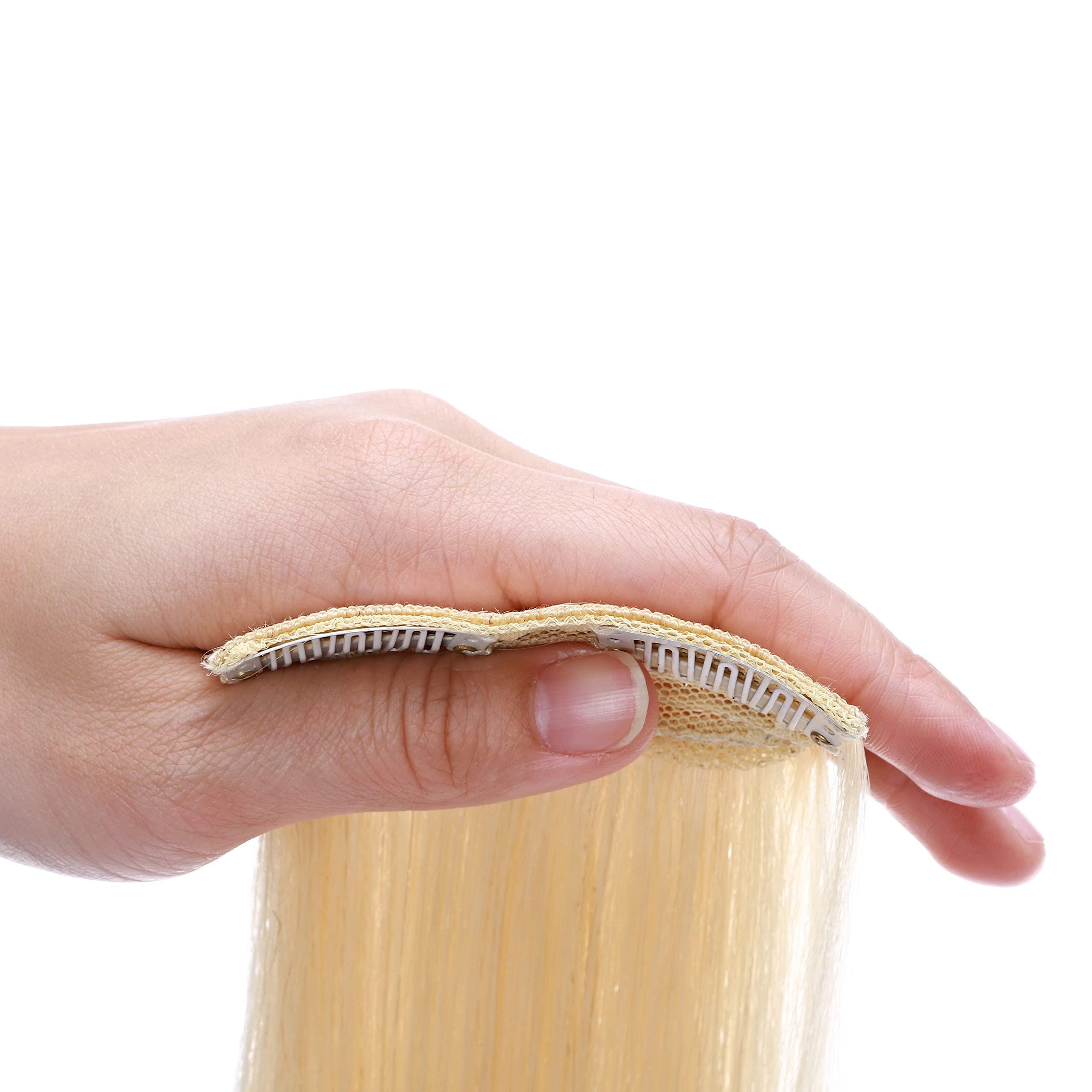 Blufly Blufly Glossy Press on Nails Long Square Coffin Fake Nails Acrylic False Nails Tips Ballerina Nails for Women and Girls (Blue) (Style D)