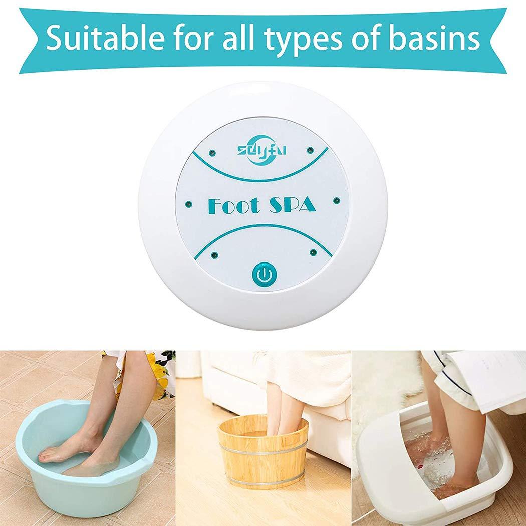 YXJPP Ionic Detox Foot Spa Bath Massage Apparatus, Ion Cleanse Ionic Foot Bath Aqua Cell Feet Spa Machine Detox Foot Massage Bath Anti Stress, with Foot Bath Bag
