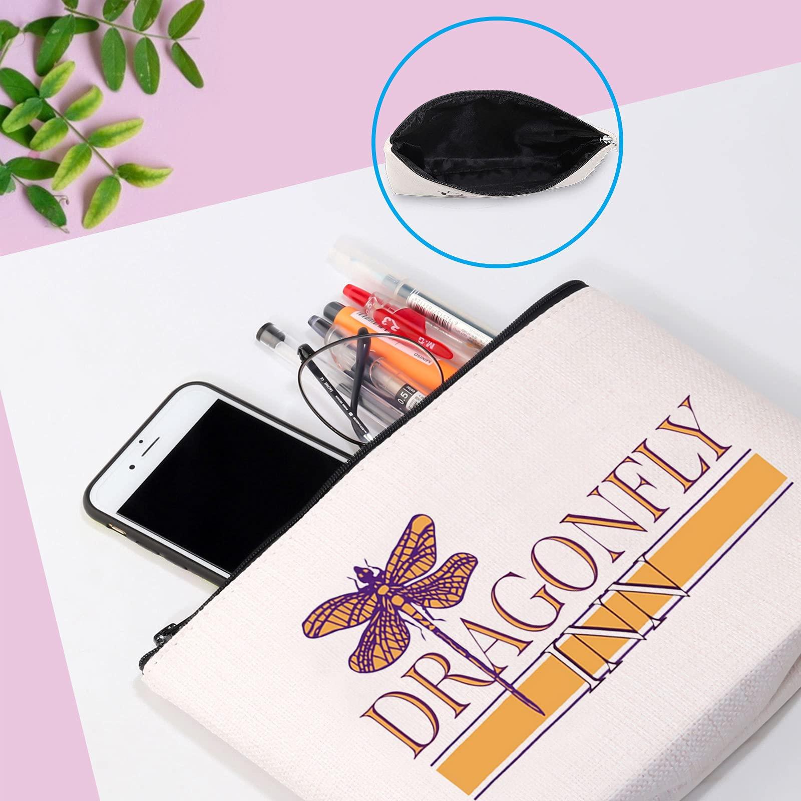GJTIM GJTIM TV Show Inspired Gift TV Show Lover Merchandise Dragonfly Makeup Bag for Fans Fandom