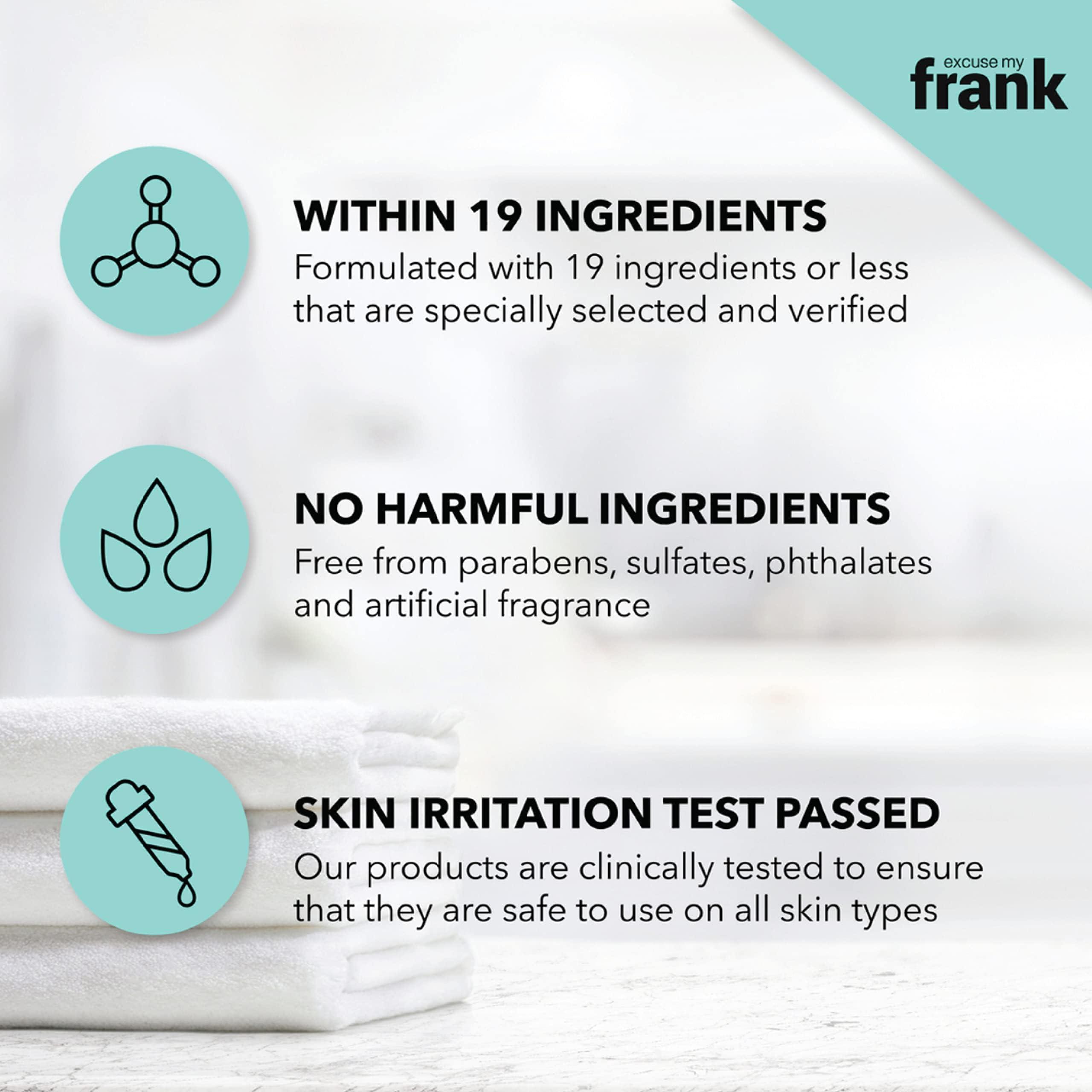 Innerest Innerest [Excuse My Frank Intense Moisturizing Cream Fragrance Free Hyaluronic Facial Creams & Moisturizers 150 g / 5.29 oz I Korean Skincare
