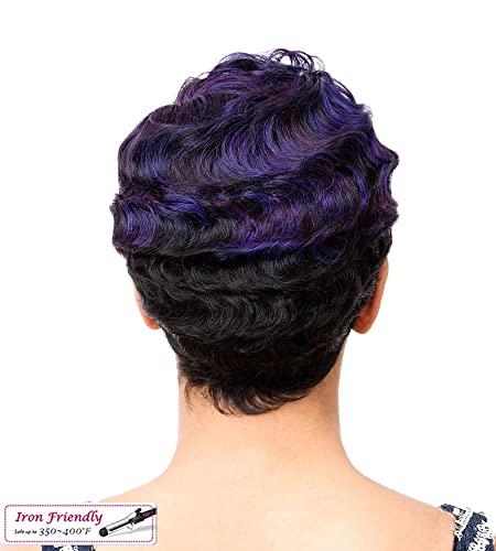 it's a wig! It's A Wig Synthetic Hair Wig Nuna (NDXRED - NATURAL DARK EXTRA + RED)