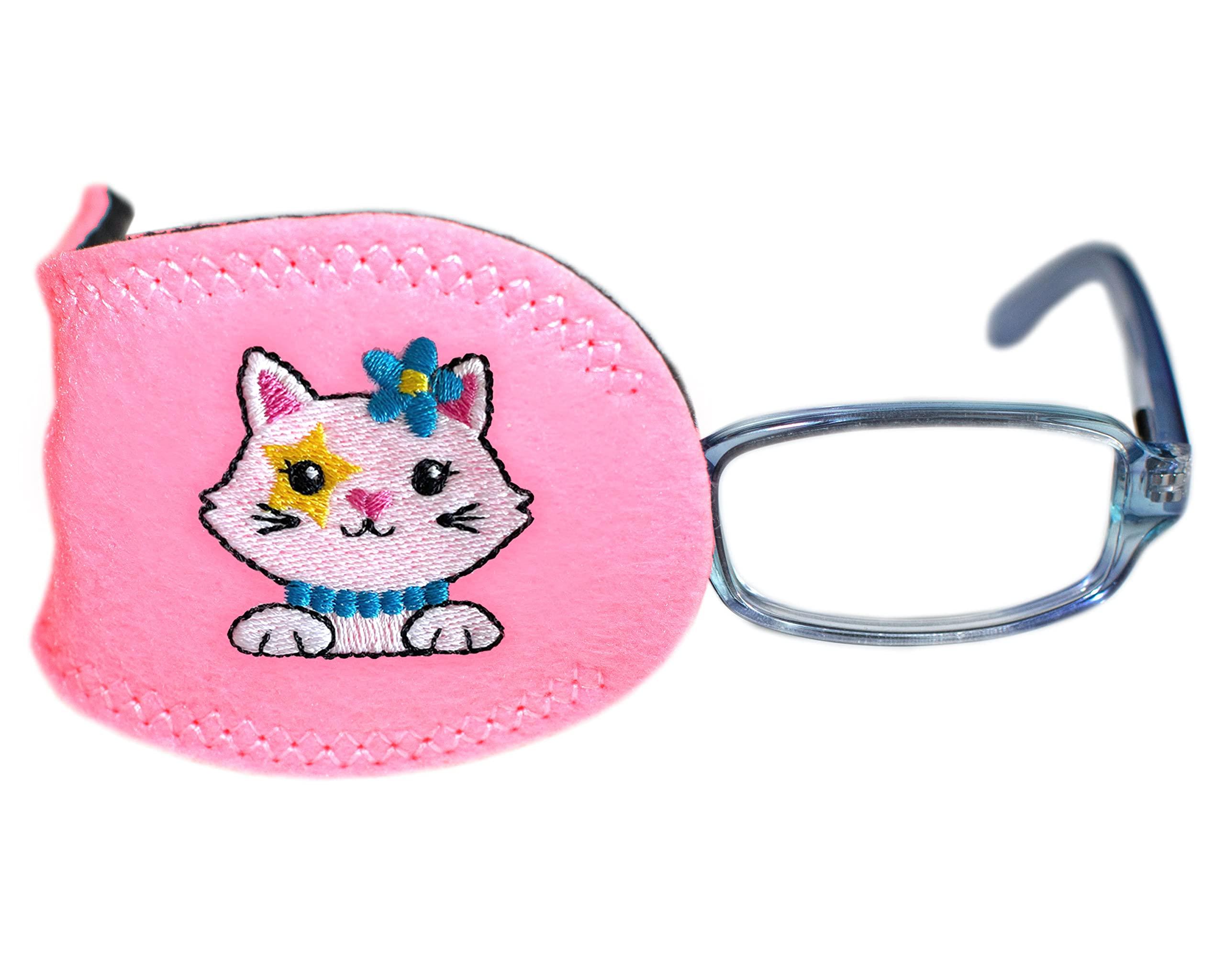 Patch Pals Eye Patch- My Kitty Pocket Patch for Children with Amblyopia (Right Eye Coverage)