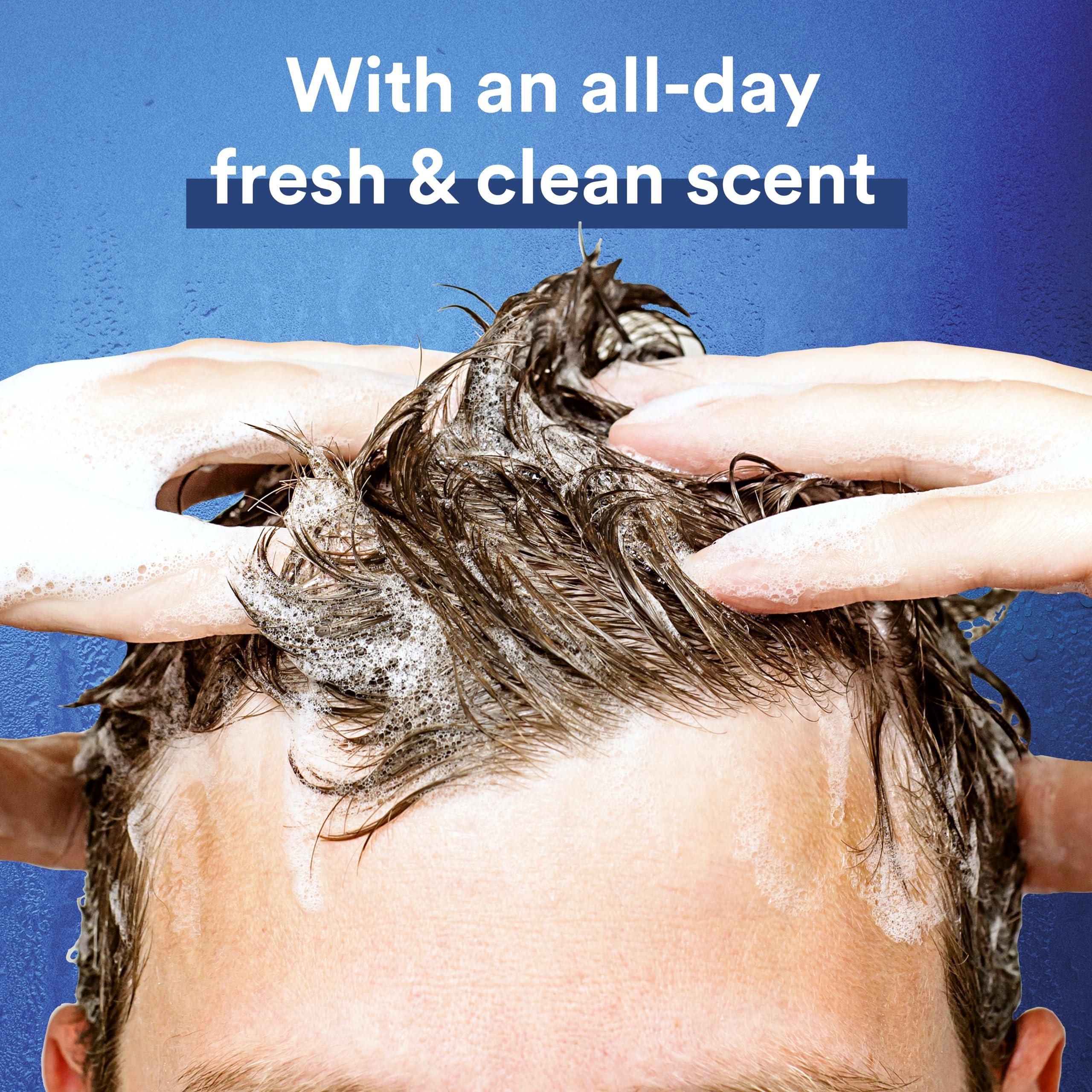 Suave Suave Men Shampoo and Conditioner 2 in 1 Ocean Charge Refreshing, Cleanse and Conditions Hair, 40 oz Pack of 3