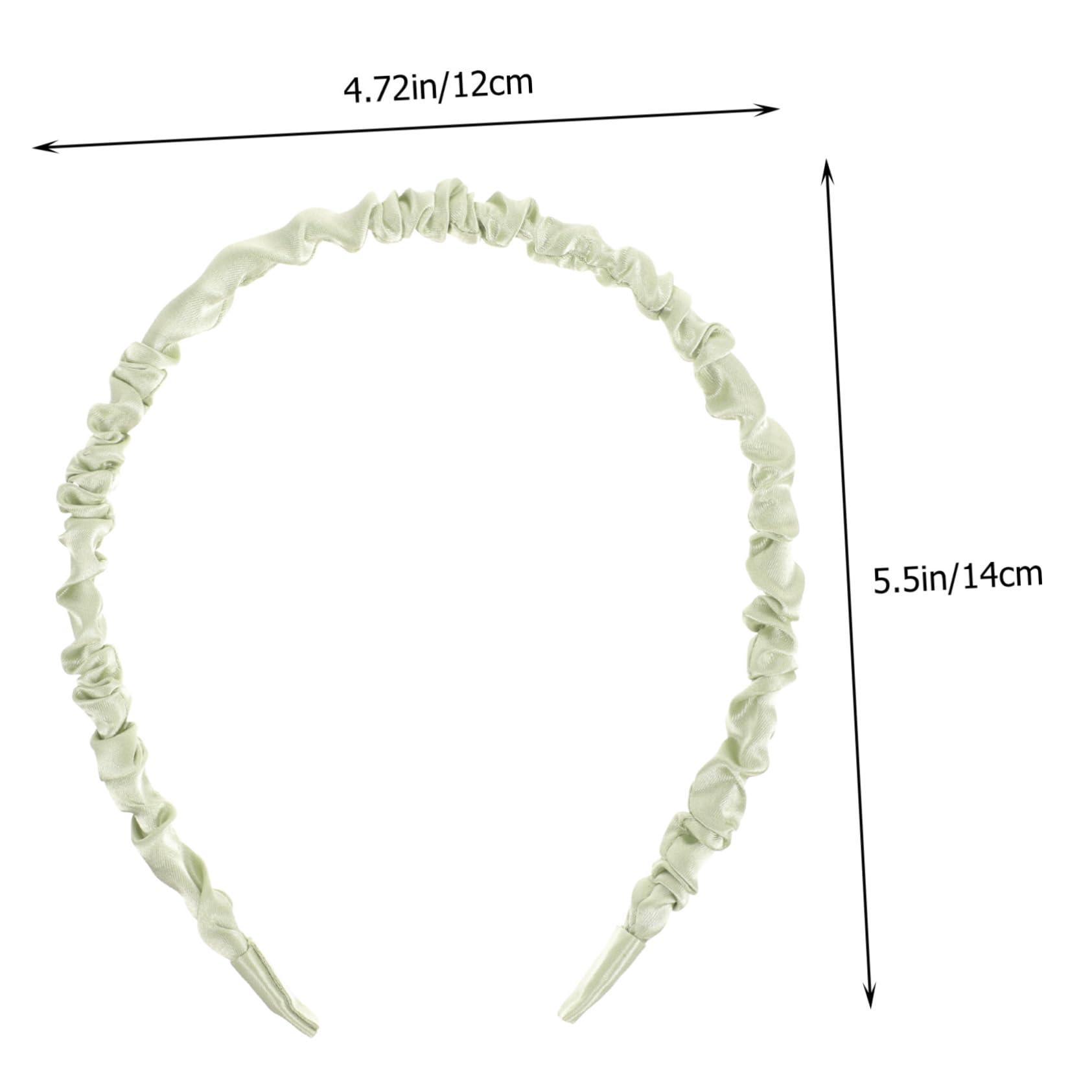 SHERCHPRY SHERCHPRY 5PCs Women\' Pearl Headband Wide Beach Headband Set Elegant Imitation Pearl Hair Accessory for Ladies