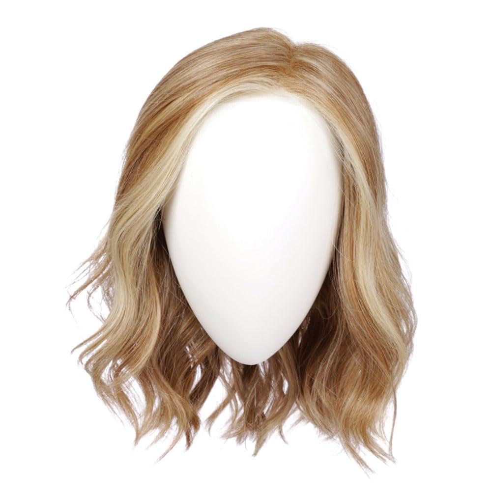Hair u wear Raquel Welch Simmer Elite Layered Shoulder Length Wig With Lightweight Hand-Tied Base, Average Cap - RL19/23 Biscuit