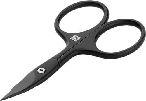 ZWILLING ZWILLING Beauty TWINOX Nail Scissors and Cuticle Scissors, 2-in-1 Scissors for Precise Cutting, Durable Stainless Steel Manicure Scissors, Matte Black, Premium Nail Care, 90 mm