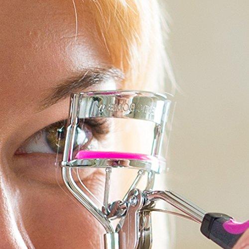 Majestic Bombay Precision Eyelash Curler - By Majestic Bombay - Professional Eyelash Curler for Longer More Dramatic Sexy Eyelashes That Last All Day - Plus 2 Refill Pads - Lifetime Guarantee.