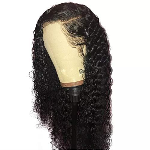 Generic 360 Lace Wigs Pre-plucked with baby hair (14" Deep Curl 180% Density)