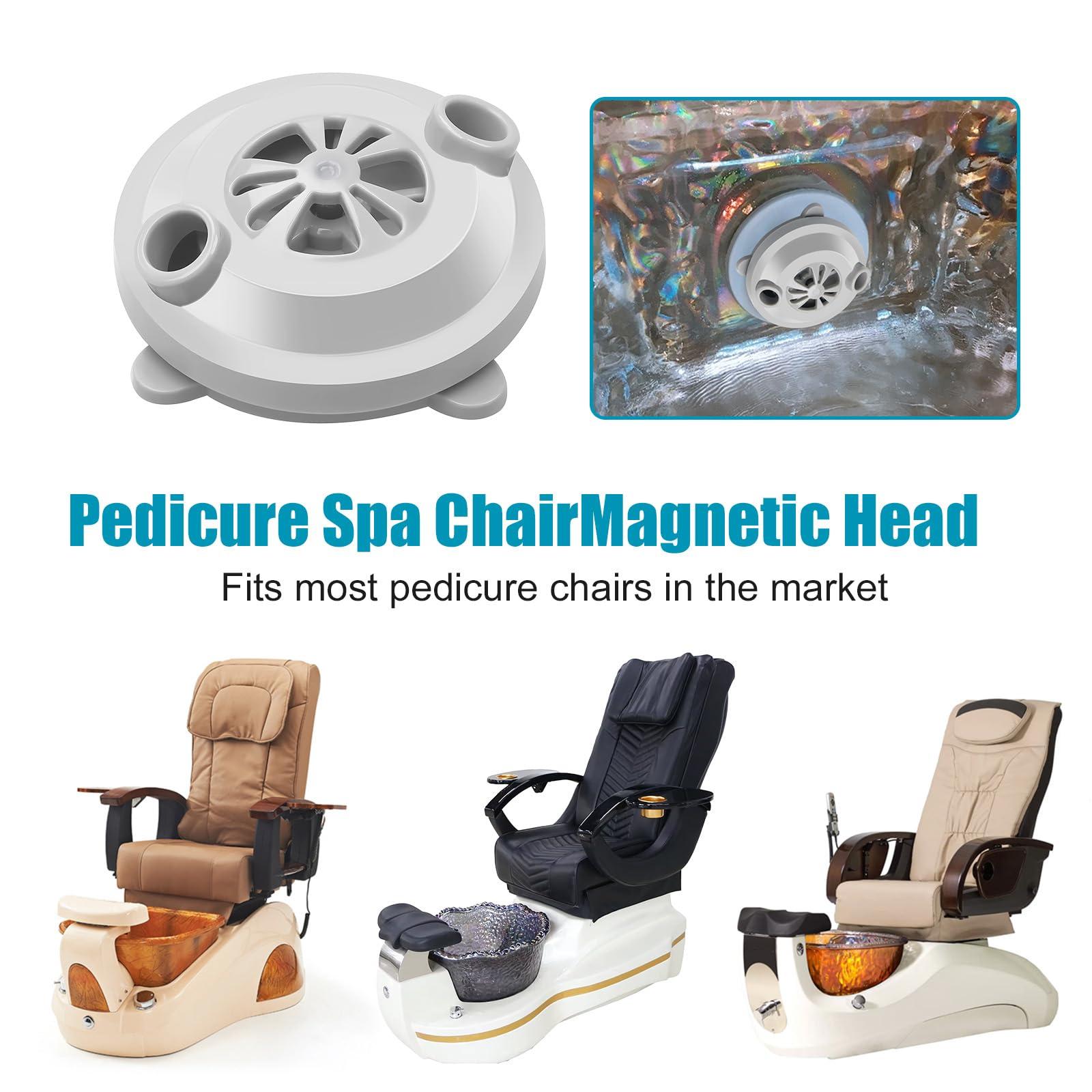 SZHY-LINK SZHY-LINK Replacement Magnetic Jet Motor Head BF-004 Compatible for LURACO Jet Motor Pedicure SPA Chair Part - Pedicure SPA Tubs Contains Propeller and Cover