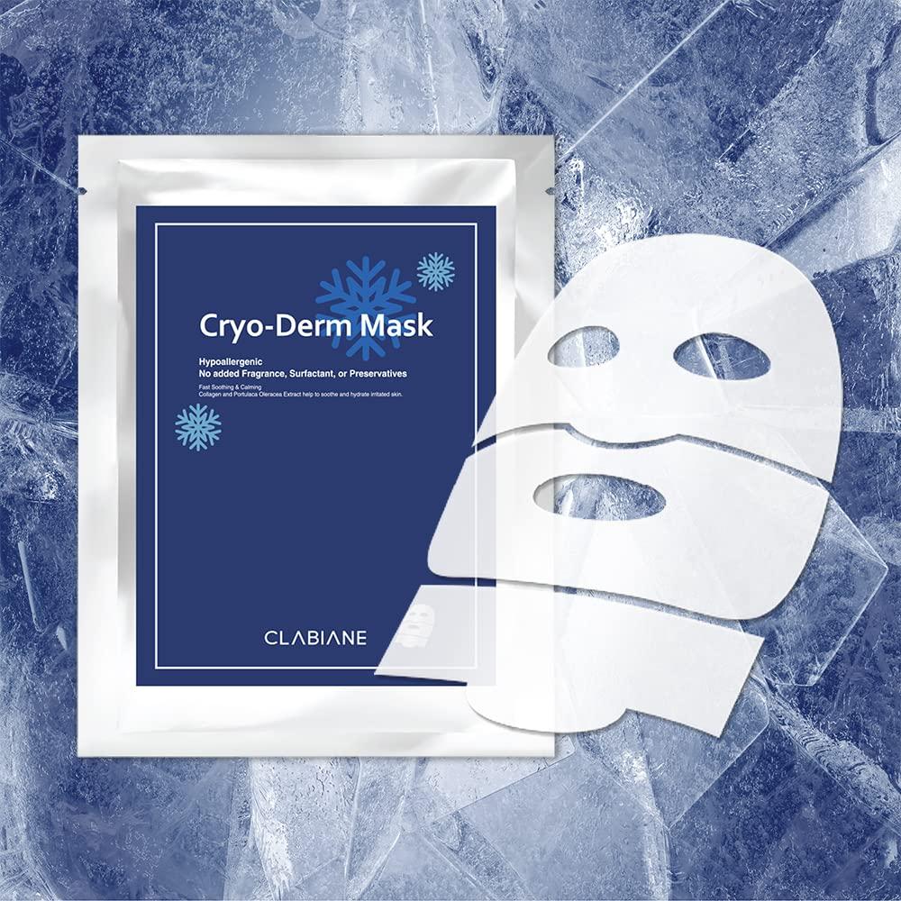 CLABIANE [CLABIANE] Cryo-Derm Mask, Gamma-ray satilization, No preservatives, Post-care after laser treatment, Hypoallergenic, Hydrogel mask