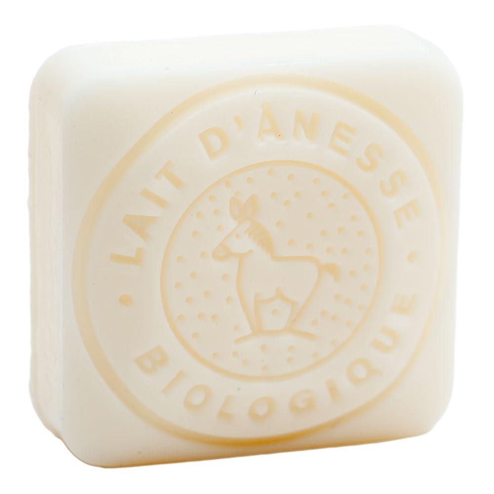 Label Provence Nature Label Provence Savon de Marseille - French Soap Made With Fresh Organic Donkey Milk - Donkey Milk Fragrance - 30 Gram Bar - Set of 5