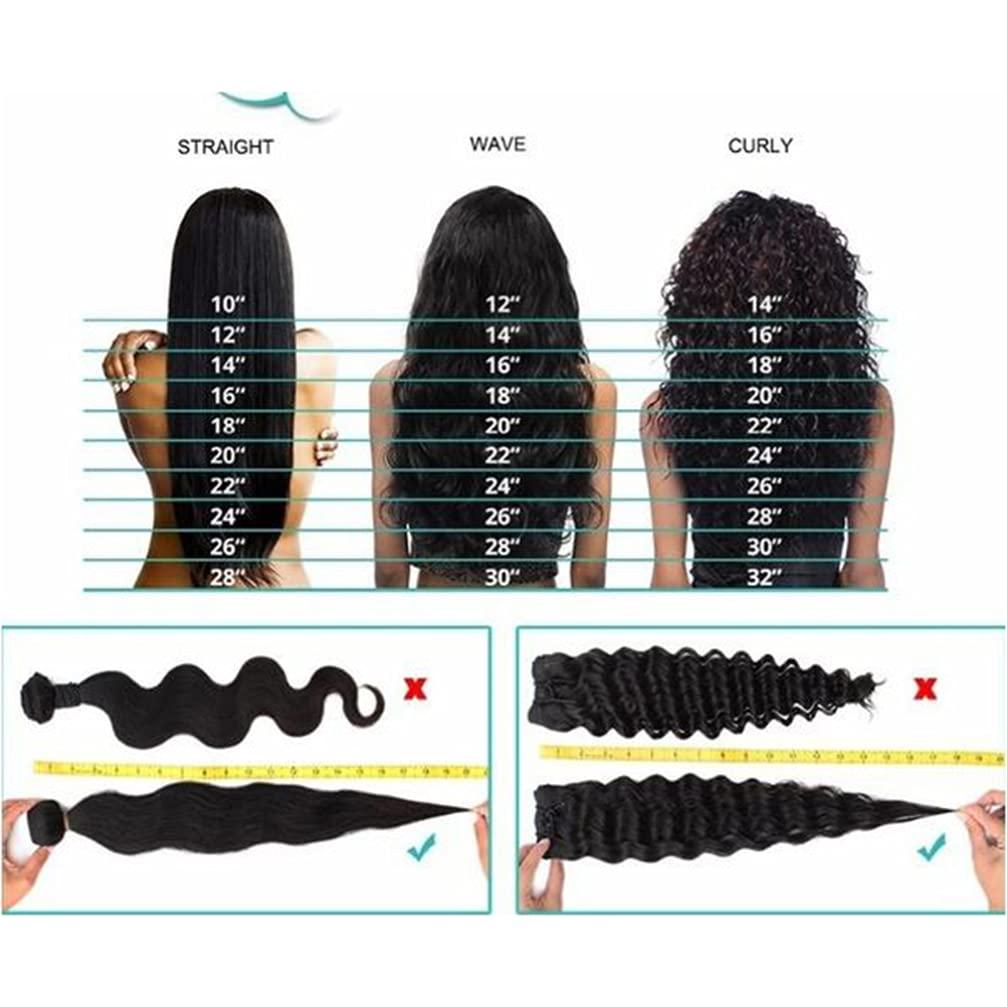 Lurrose Lurrose Black Hair Extensions Bands Brown Hair Extension Tape in Hair Extensions Human Hair Brown Duct Tape Hair Extension Straight Electric Straight Hair Clip Seamless Hair Curly