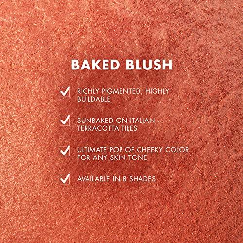 Milani Milani Baked Blush - Corallina (0.12 Ounce) Cruelty-Free Powder Blush - Shape, Contour & Highlight Face for a Shimmery or Matte Finish