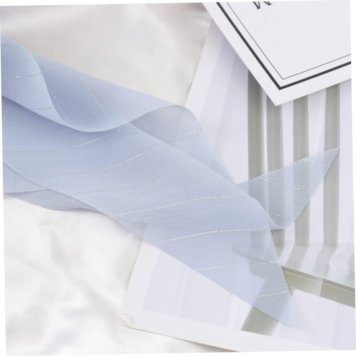 Beatifufu Beatifufu Ponytail Holder Hair Ribbons Hair Ties Long Hair Ring Cloth Hair Tie Hair Rope Girl Hair Tie Blue