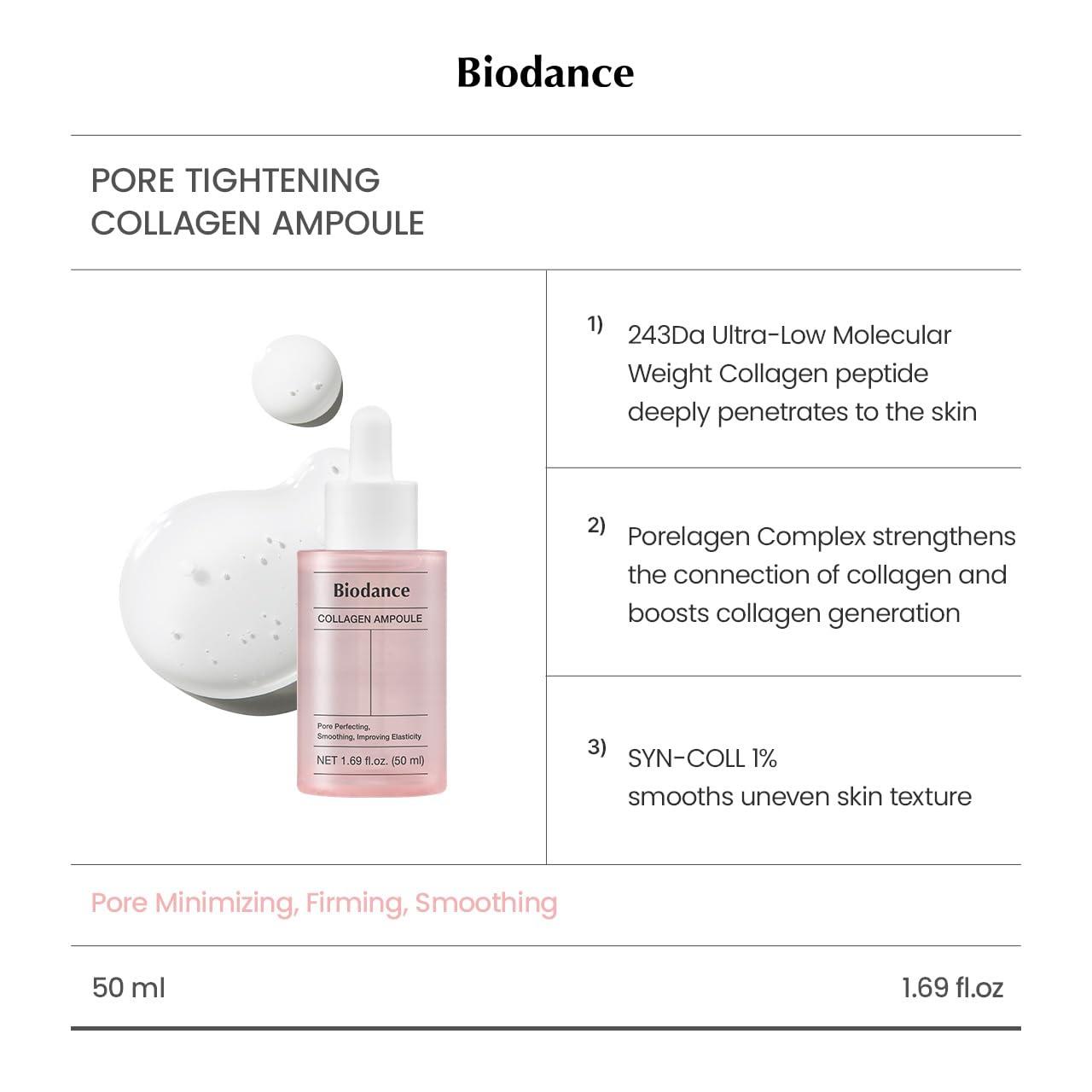 BIODANCE BIODANCE Collagen Trio: Bio-Collagen Real Deep Mask & Collagen Ampoule & Collagen Cream