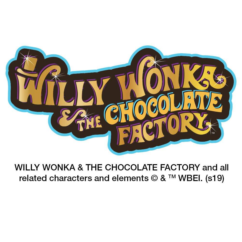 GRAPHICS & MORE Willy Wonka and the Chocolate Factory Logo Stainless Steel Manicure Pedicure Grooming Beauty Care Travel Kit