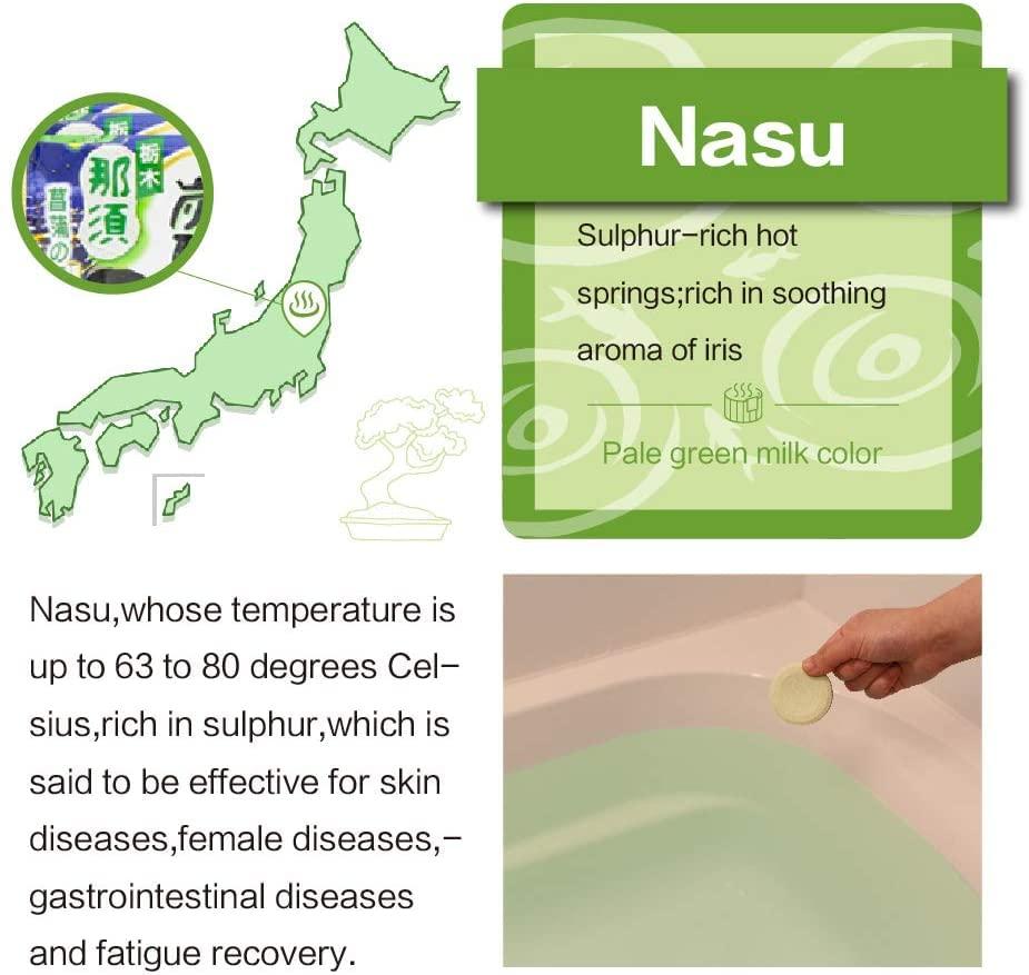 Hakugen Earth Japanese Salts, Carbonated Bath Powders