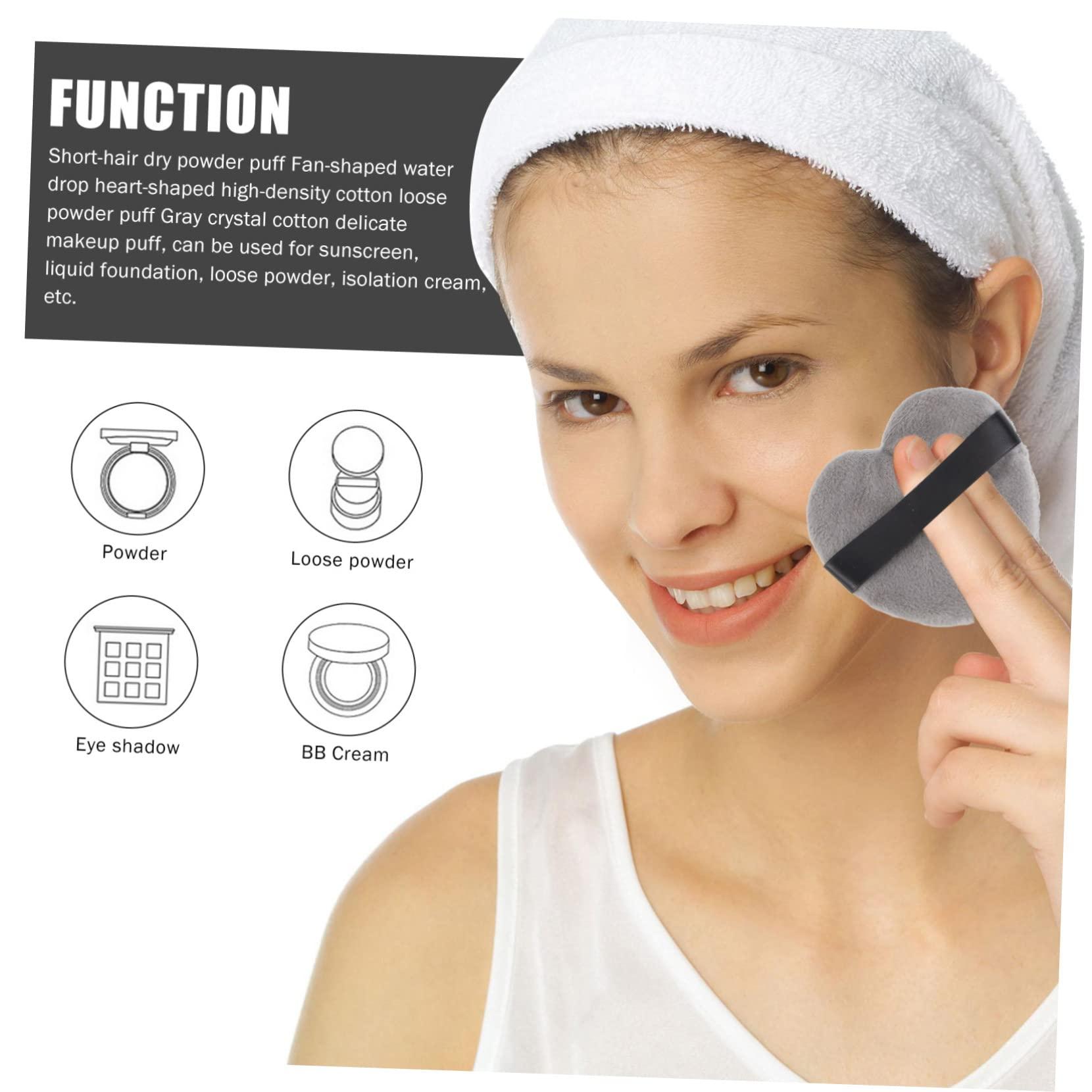 FOMIYES FOMIYES 12 pcs Dry puff Body Powder Puff Makeup Foundation Sponge powder puffs for face powder Puff setting powder puff Cosmetic Puffs makeup set pure cotton wet and dry baby