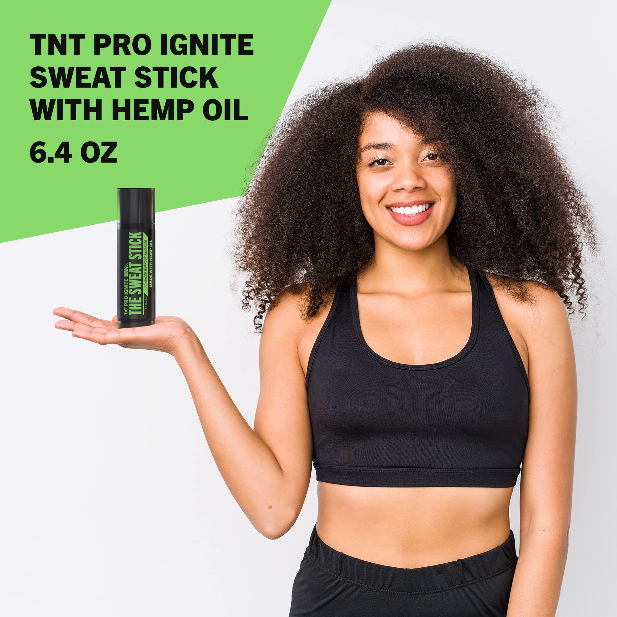 TNT Pro Series TNT Pro Ignite Sweat Cream Stick, Sweat Cream, Pre-Workout Sweat Cream is Helpful as a Hot Cream, Sweat Gel