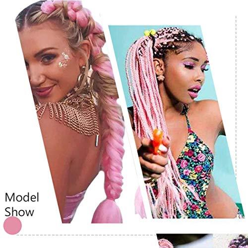 EVILD Evild Crochet Jumbo Braiding Synthetic Box Twist Braids Hair Extensions Kanekalon Twist Braiding Hair for Women and Girls(Pack of 3) (A16)