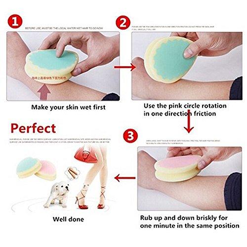 YIZAN YIZAN Popular Magic Painless Hair Removal Depilation Sponge Pad Remove Hair Epilator