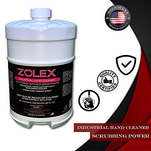 Zolex Zolex Citrus Hand Cleaner with Scrubbing Power 4 x 1 Gallon & Free Dispenser