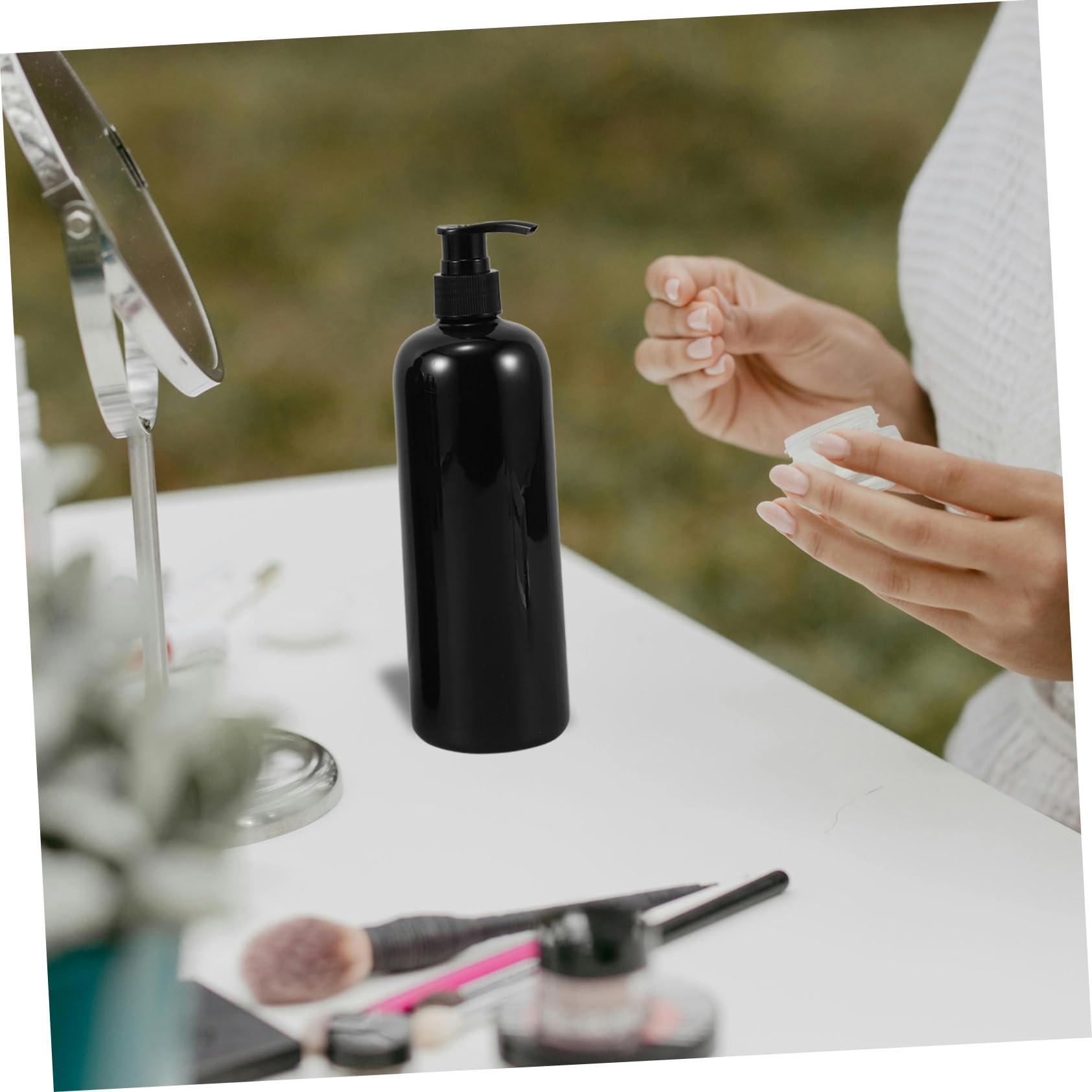 PRETYZOOM PRETYZOOM 4pcs Shampoo Bottle Body Wash Liquid Holder Squirty Bottles Shower Pump Dispenser Black Conditioner Black Glasses Liquid Dispenser Bottle Pump Bottles Accessories Travel Lotion