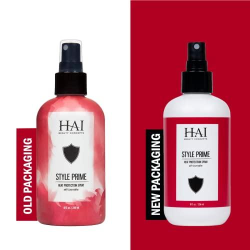 HAI Beauty Concepts STYLE PRIME by HAI - Professional Heat Protection Spray - Infused with Tourmaline