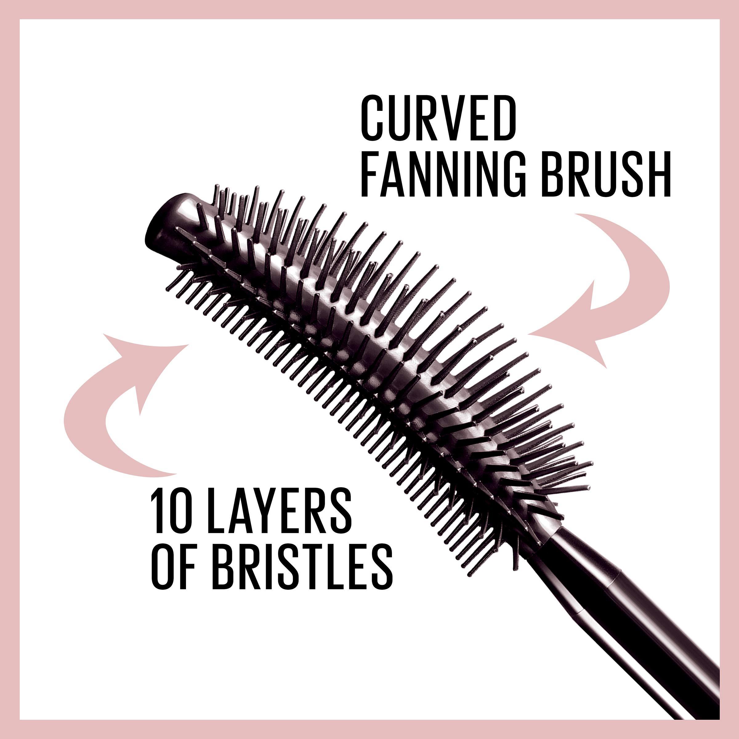 MAYBELLINE Maybelline Lash Sensational Washable Mascara, Lengthening and Volumizing for a Full Fan Effect & Lash Sensational Sky High Washable Mascara Makeup, Volumizing, Lengthening, Defining