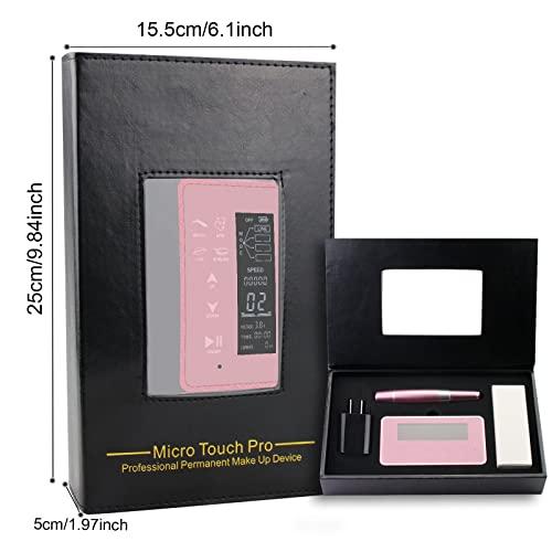 Guapa Guapa Digital Permanent Makeup Machine Touch Screen Panel with LCD Control Multi-Functional Tattoo Microblading Machine with 50pcs Needle Cartridge for Ombré Powder Brows, Eyeliner, Lips