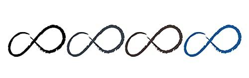 Eternal Eternal Cosmetics Automatic Water Resistant Eyeliner Set – Easy Glide-on for a Professional All Day Smokey or Dramatic Effect, Long Lasting and No Smudge Mechanical Eye Pencil (4 Pack)