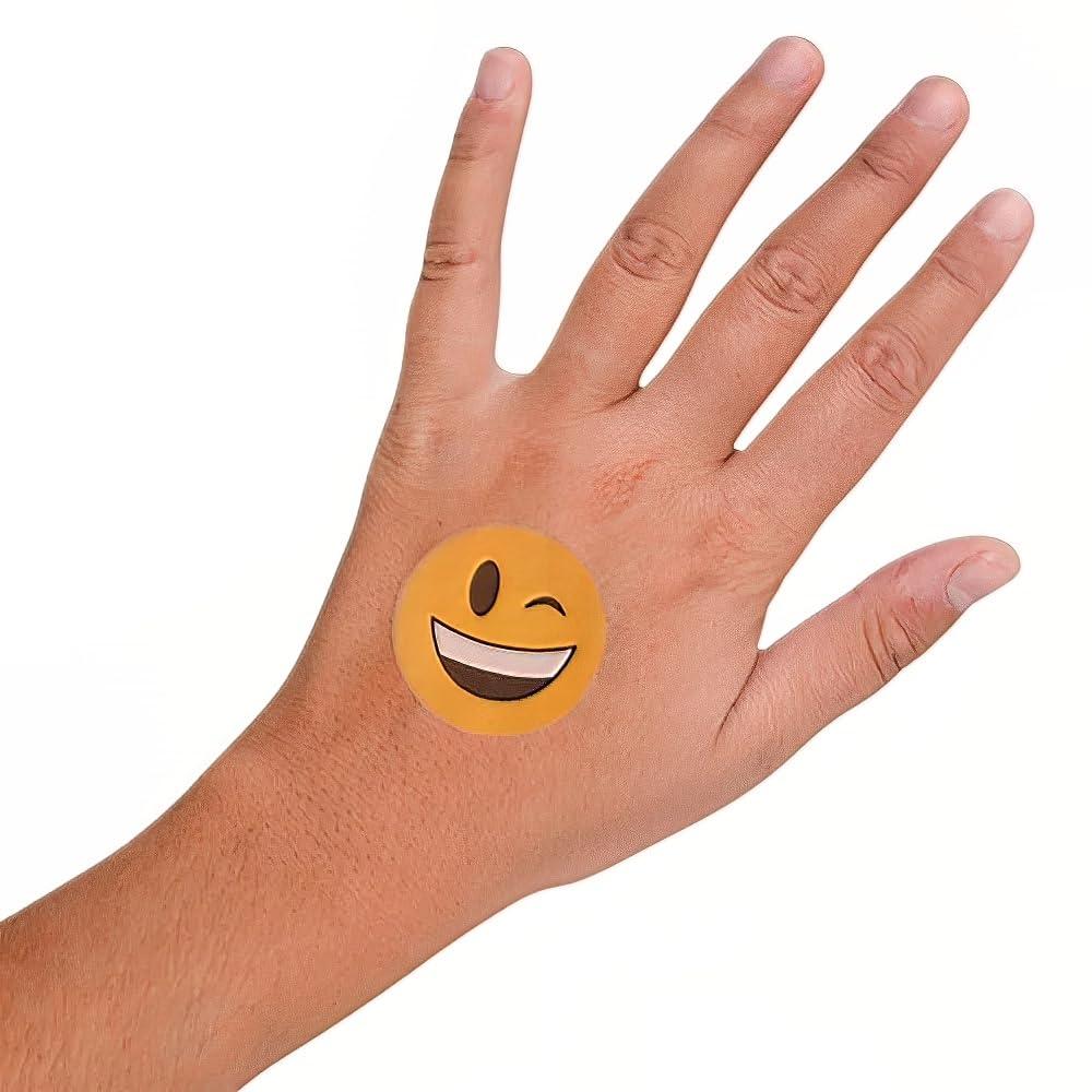 Rhode Island Novelty Rhode Island Novelty 2" Emoticon Tattoos