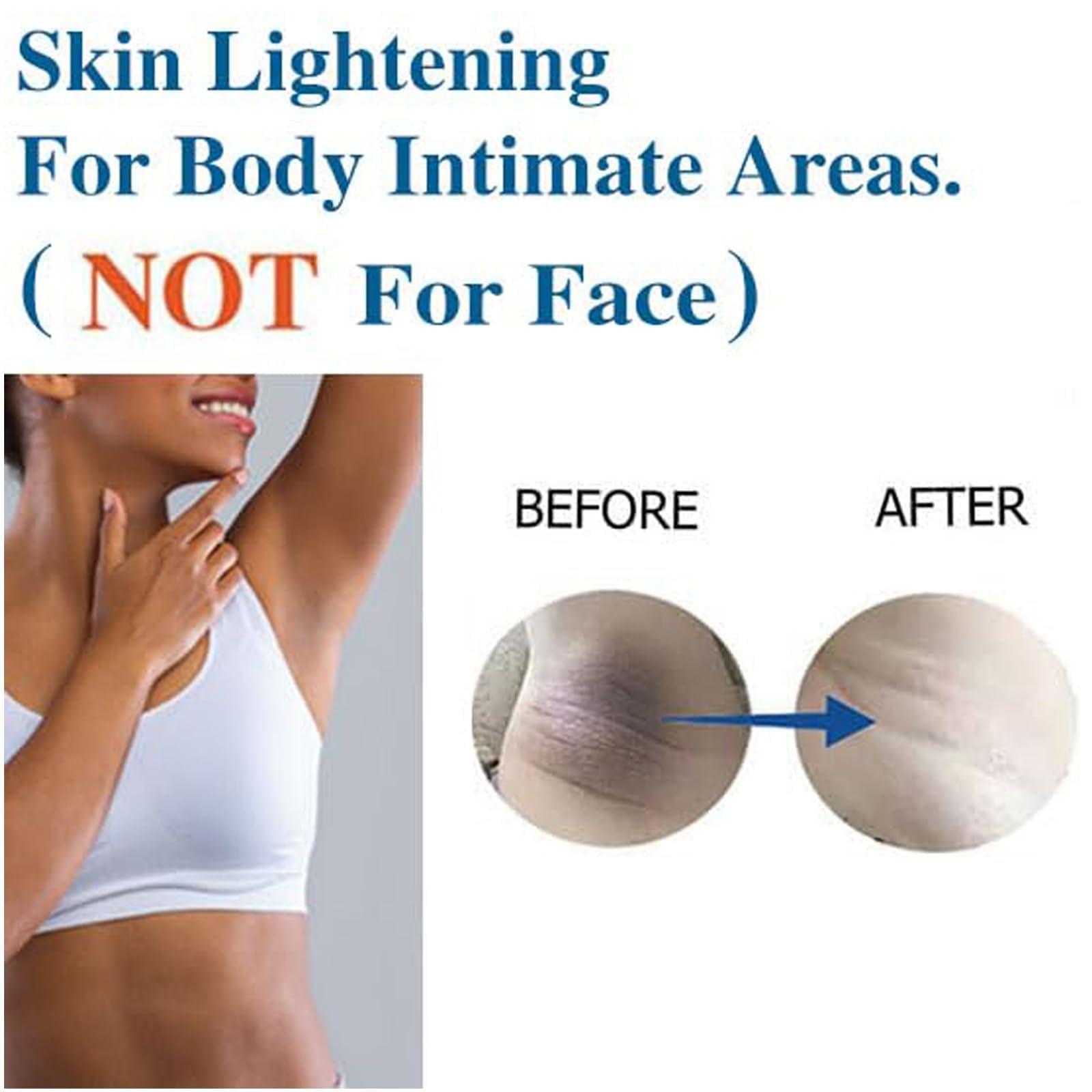 Gukei Gukei Intimate Areas Skin Lightening Cream Skin Bleaching Cream For Body Sensitive Intimate Area, Private Parts, Underarm, Knees, Elbows, Inner Thigh, Bikini Areas, Natural Skin Whitening Cream.