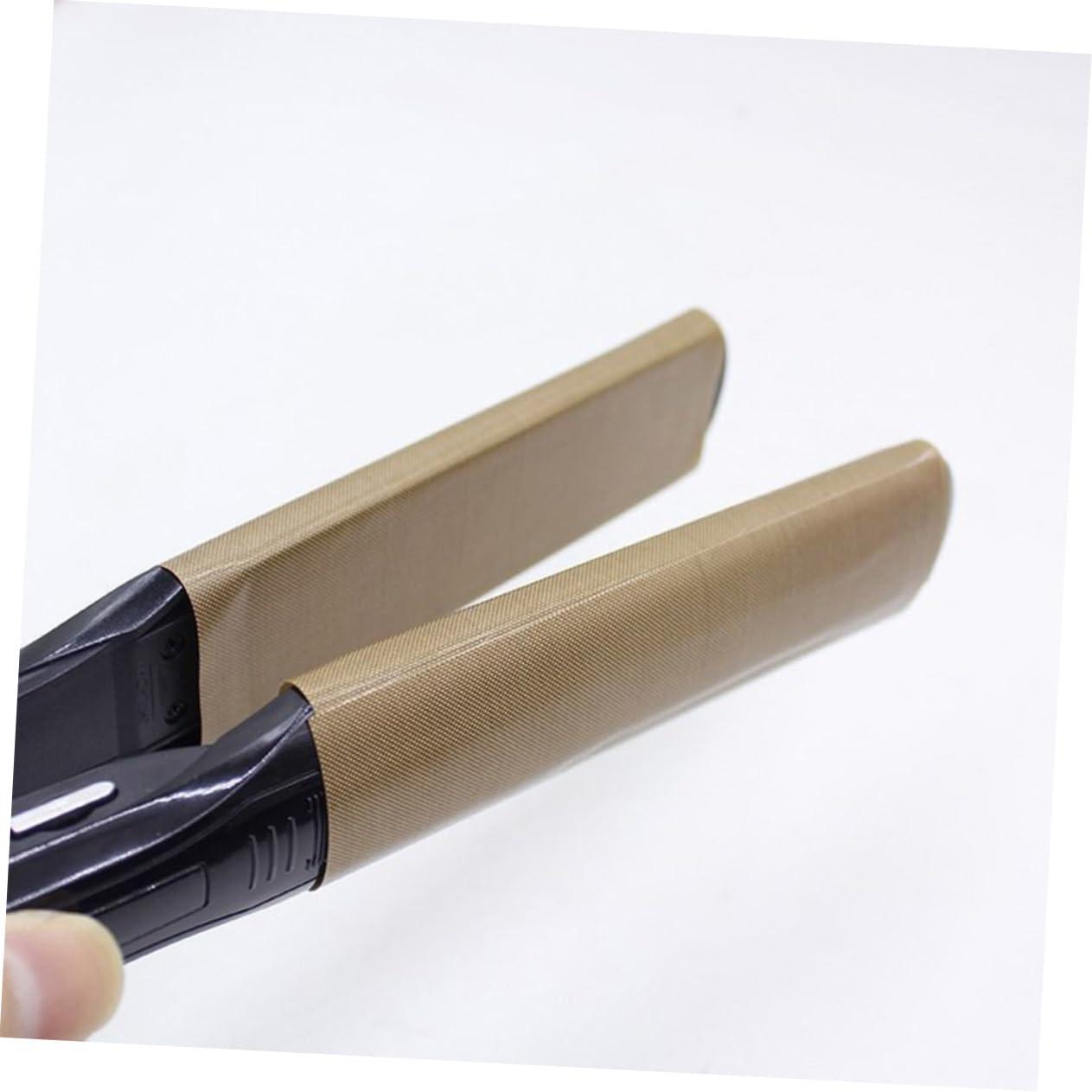 PAMINGONO PAMINGONO Curling Wand Adhesive Sticker 20 Pcs Hair Straightener Insulation Decal High Temp Sticker for Perm Stick