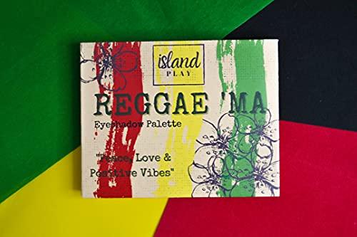 Island Play Cosmetics Reggae 'Ma Eyeshadow Palette - Reggae culture makeup.