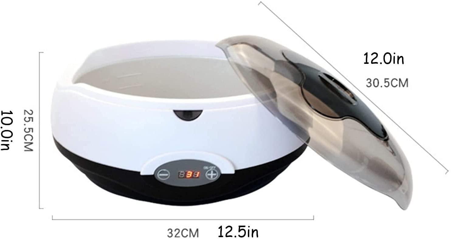 KouRy KouRy Paraffin Wax Machine for Hand and Feet,Wax Paraffin Bath Wax Warmer Quick Heating,Moisturizing Smooth Skin,2800ML Paraffin Wax Pot