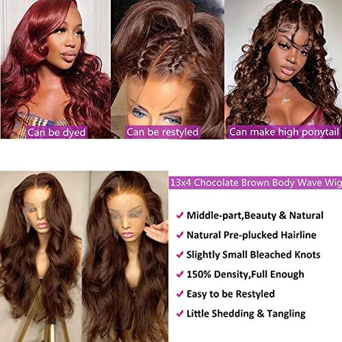 Brown wig transparent best sale