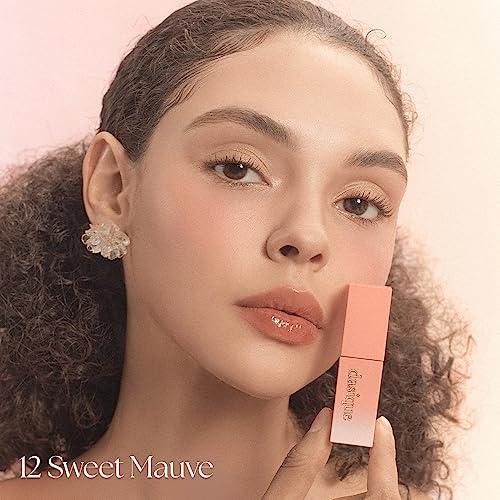 Dasique dasique Juicy Dewy Tint (12 Sweet Marron) 0.12 oz | Light Application with moisture | Long-wearing Glossy Lip Stain, Non-sticky | Vegan, Cruelty-free | K-beauty