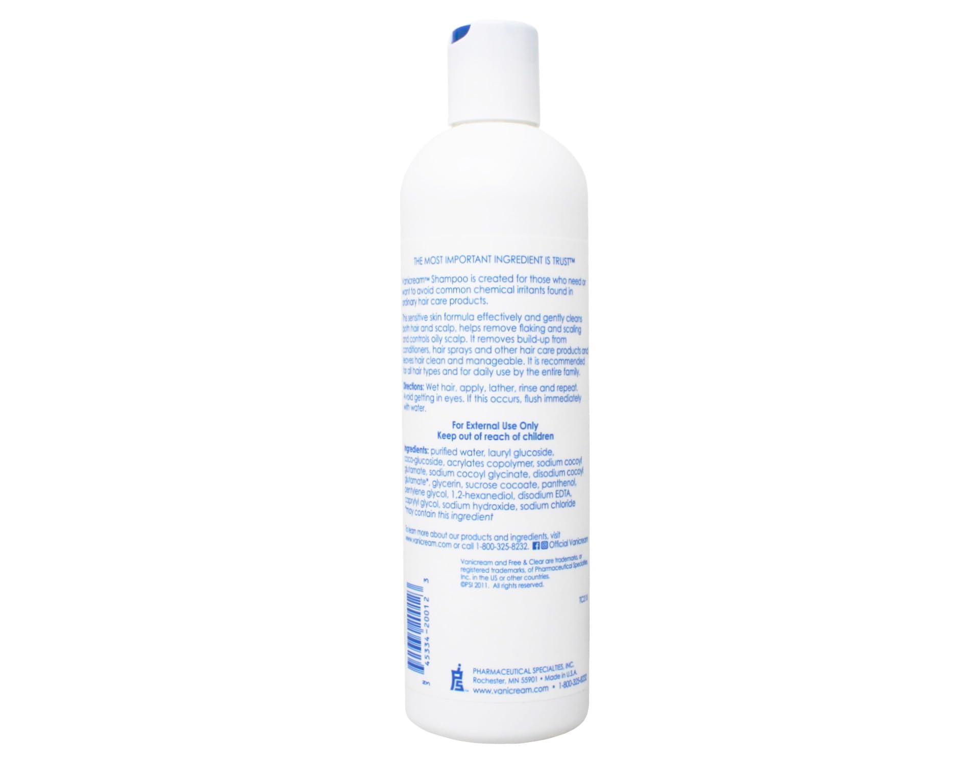 Vanicream Vanicream Set: Shampoo 12 oz Conditioner 12 oz Styling Gel 7 oz