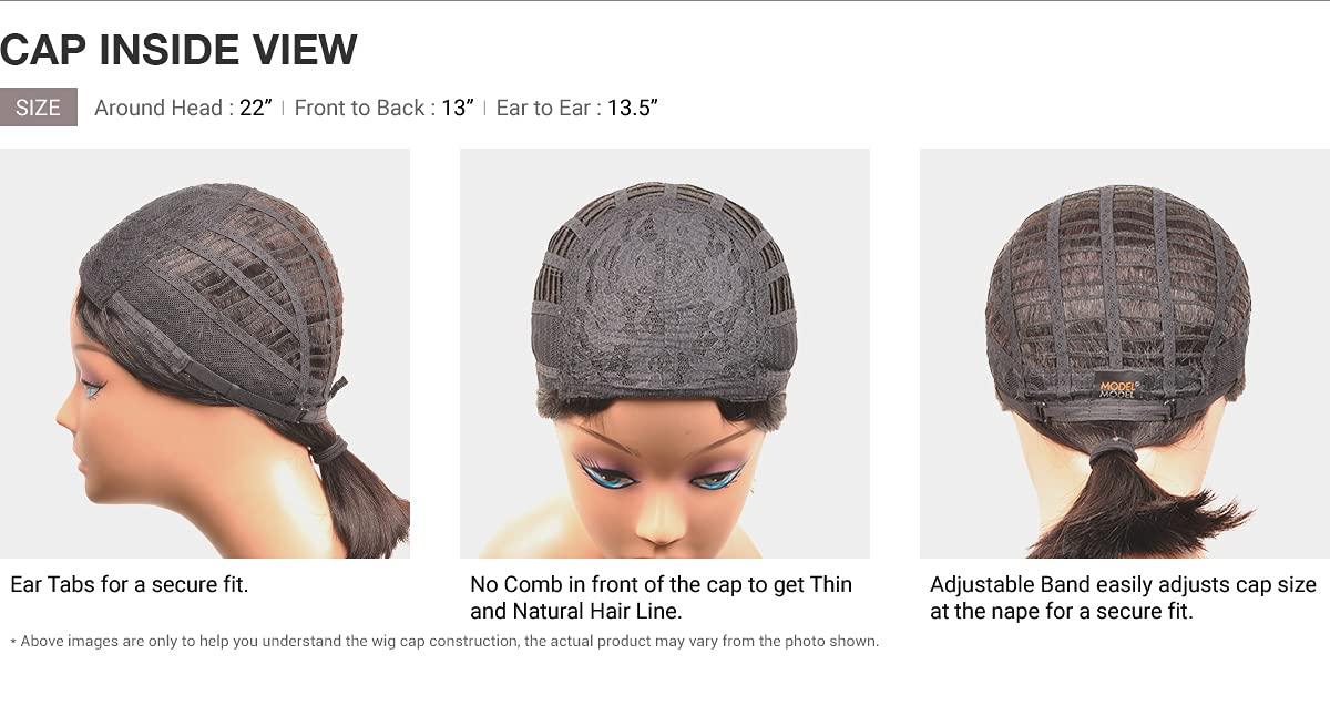 ModelModel ModelModel Human Hair Blend Wig Clair BB-002 (1B)