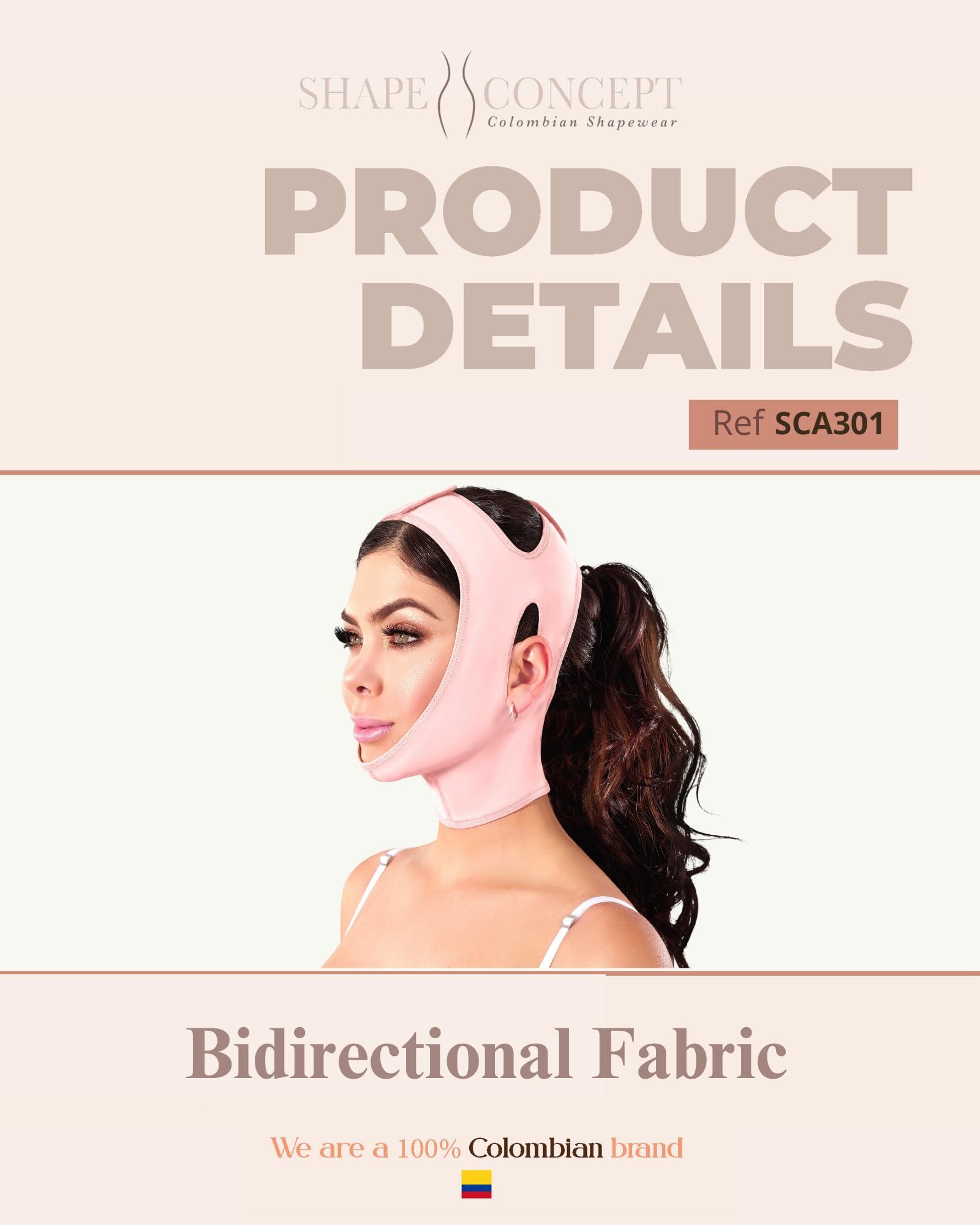 SHAPE CONCEPT Shape Concept Chin Strap Support Band Neck Bandage Mentonera Post Quirurgica Face Lifting Slimmer Chin Lift Facial Compression