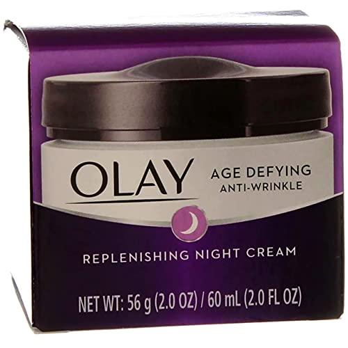 Olay OLAY Age Defying Anti-Wrinkle Replenishing Night Cream 2 oz (Pack of 7)