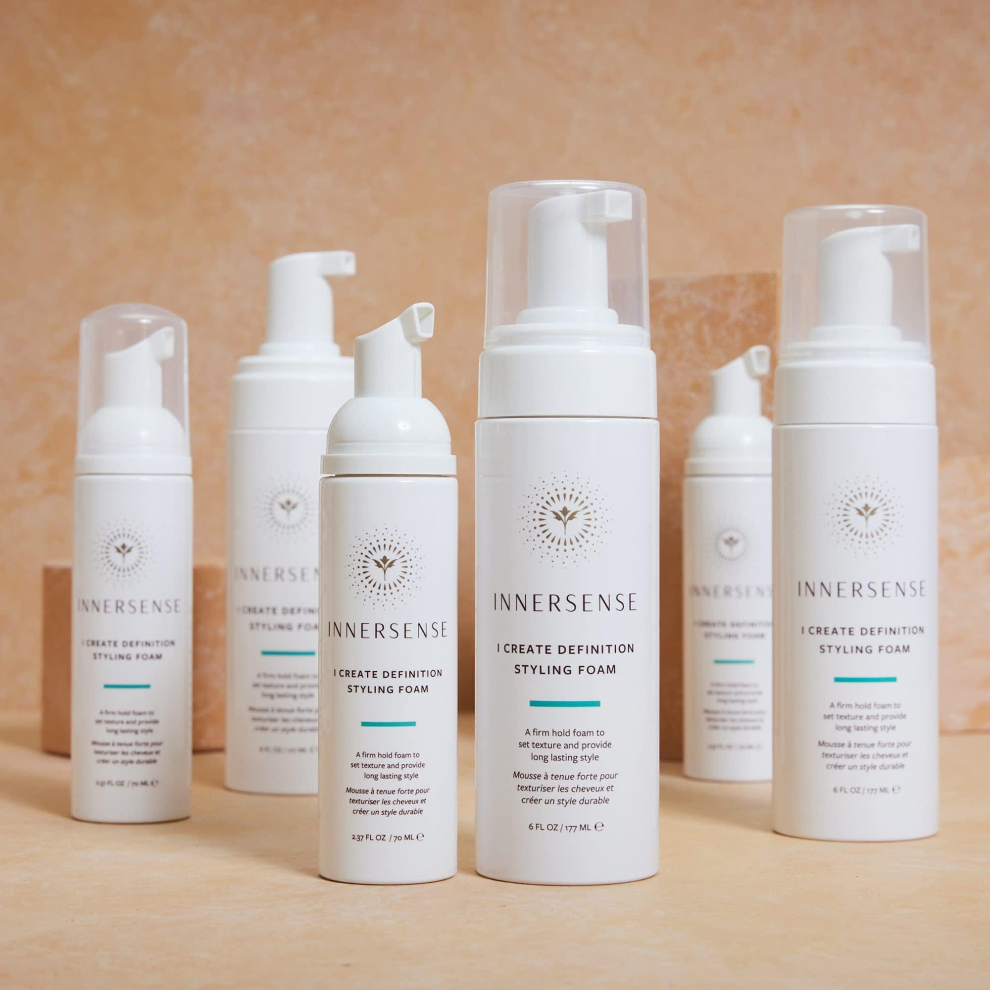 INNERSENSE INNERSENSE Organic Beauty - Natural I Create Definition Styling Foam | Clean Haircare For Long-Lasting Curls (6 fl oz | 177 ml)