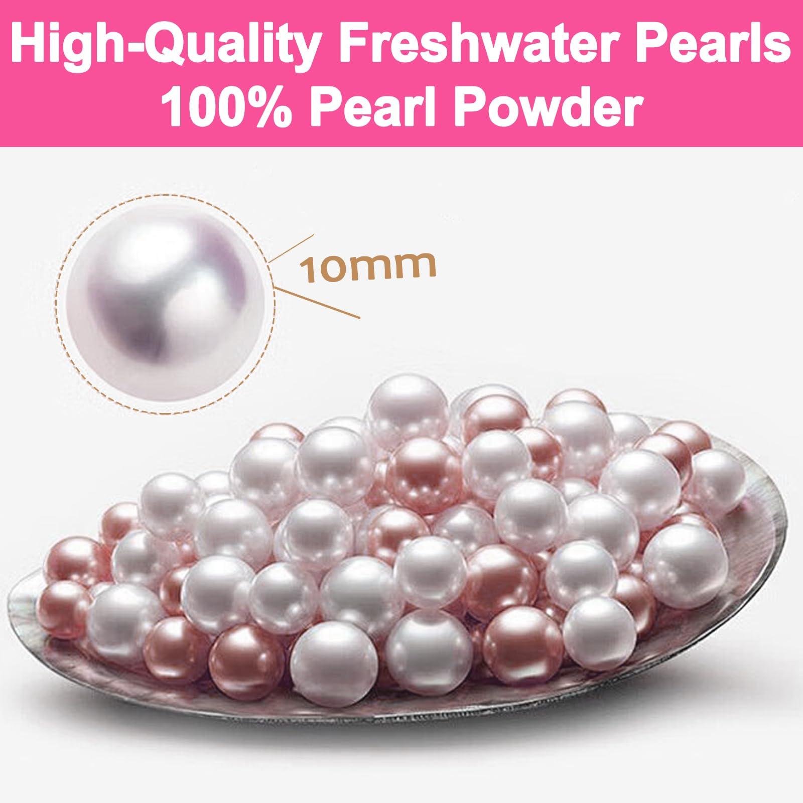 iFEiER iFEiER Pure Freshwater Pearl Powder for Skincare and Homemade Cosmetics Grade. 80g(2.82oz) SuperFine Pearl Powder for DIY lotions | creams | serums | making face mask, Natural and Oranic