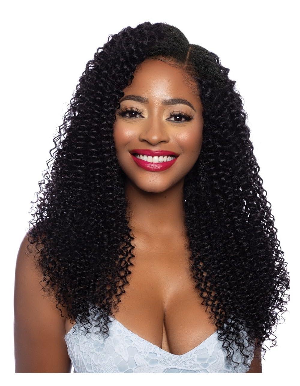 Mane Concept Pristine Brazilian Virgin Remy 100% Human Hair Bundle Extension NEON BOHEMIAN 20\" (NATURAL BLACK)