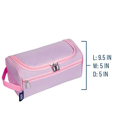 Wildkin Wildkin Toiletry Bag for Boys and Girls, Stay Organized on the Go with Our Spacious and Multifunctional Toiletry Bags, Ideal for School, Weekend, or Overnight Travel (Lilac)