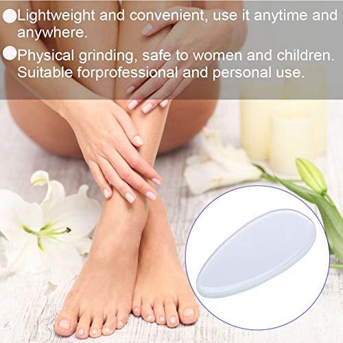 BTIHCEUOT Glass Foot File,Professional Durable Tempered Glass Callus Remover Foot File Pedicure Scraper Tool